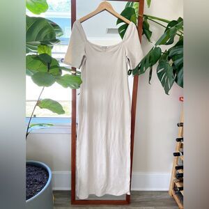REFORMATION // 🤍 Ivory Maxi Dress — XL